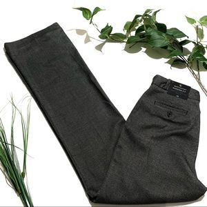 Worthington Modern Fit gray Trouser Pants 6 Tall